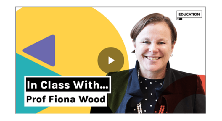 Image for In class with… Professor Fiona Wood